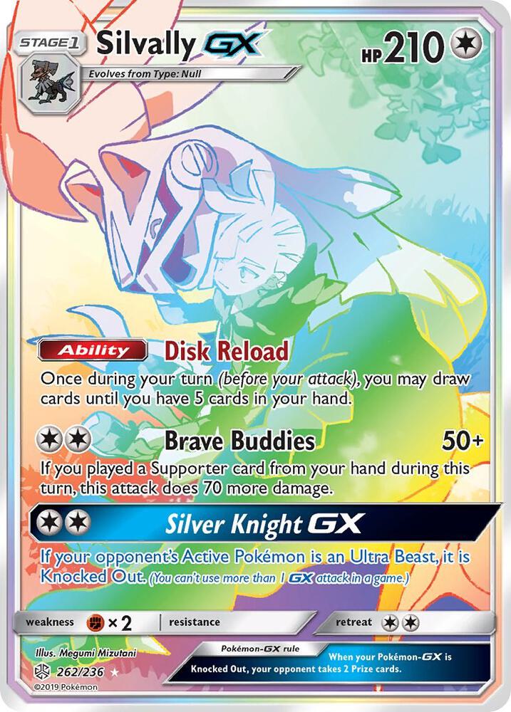 Silvally GX (Secret) - 262/236 - Cosmic Eclipse (SM12)