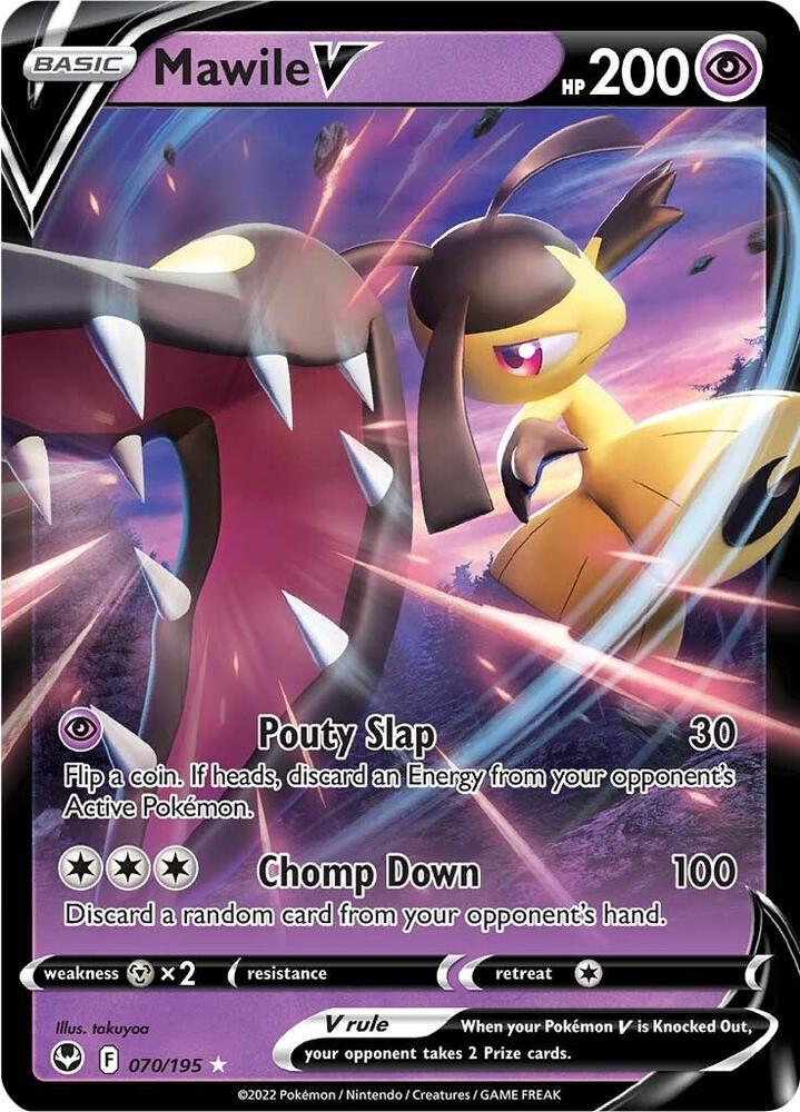 Mawile V 070/195 Silver Tempest (SWSH12)