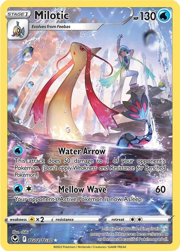 Milotic TG02/TG 30 silver tempest Trainer Gallery (SWSH12: TG)