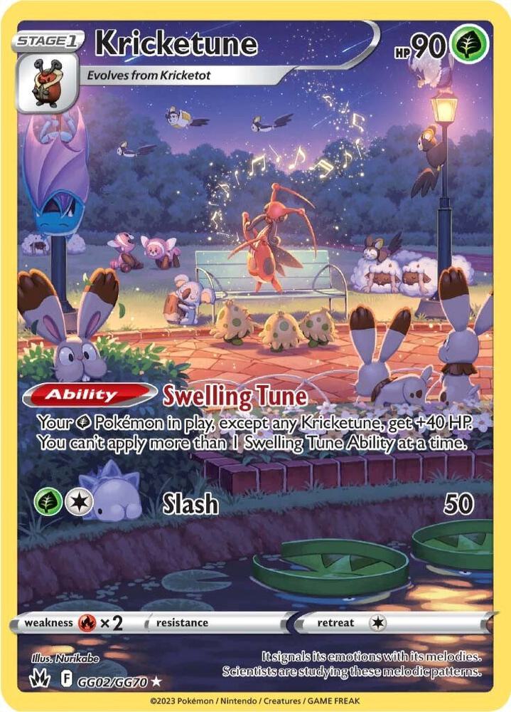 Kricketune -GG02/GG70 Crown Zenith: Galarian Gallery (CRZ:GG)