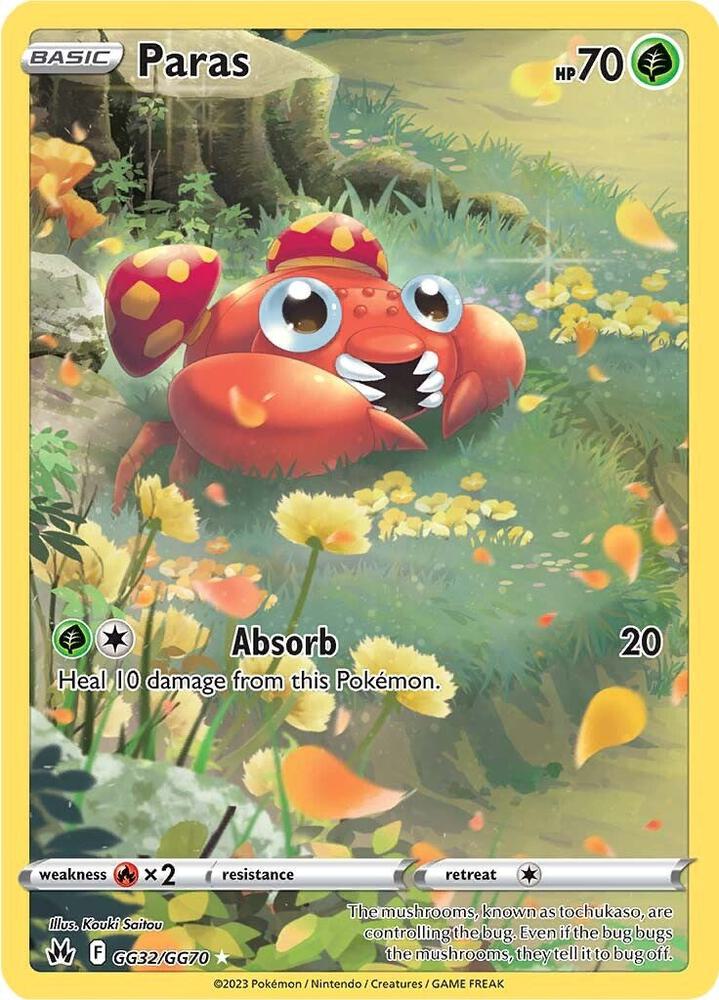 Paras GG32/GG70 Crown Zenith: Galarian Gallery (CRZ:GG)