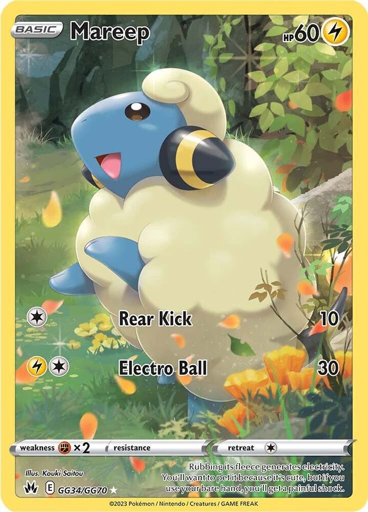 Mareep GG34/GG70 Crown Zenith: Galarian Gallery (CRZ:GG)