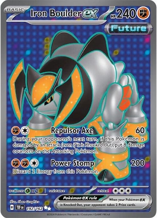 Iron Boulder ex - 192/162 - SV05: Temporal Forces (TEF)