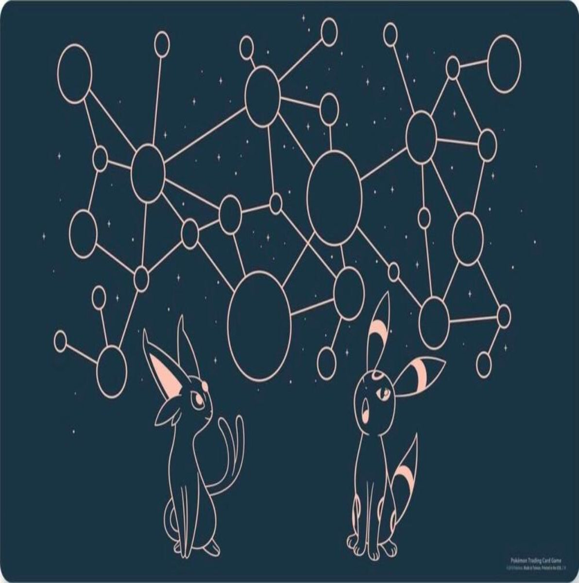Pokemon TCG: Espeon & Umbreon Starry Constellations Playmat - Pokemon International Playmats