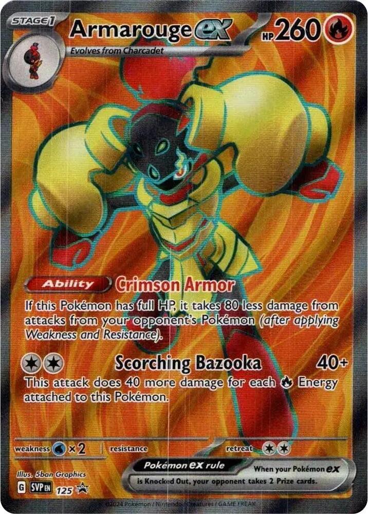 Armarouge ex - 125 - SV: Scarlet & Violet Promo Cards (SVP)