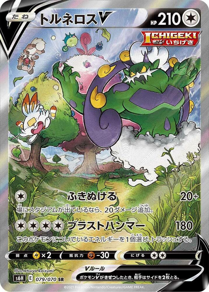 Tornadus V - 079/070 - Silver Lance (S6H)
