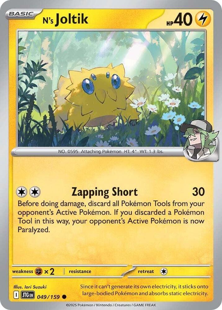 N's Joltik REV HOLO 049/159 Journey Together (JTG)