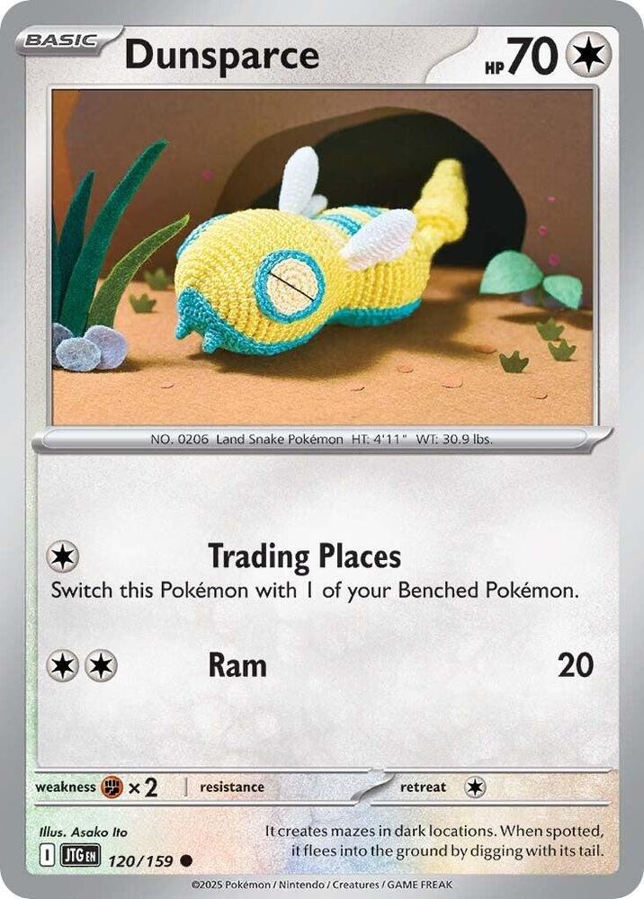 Dunsparce REV HOLO 120/159 Journey Together (JTG)