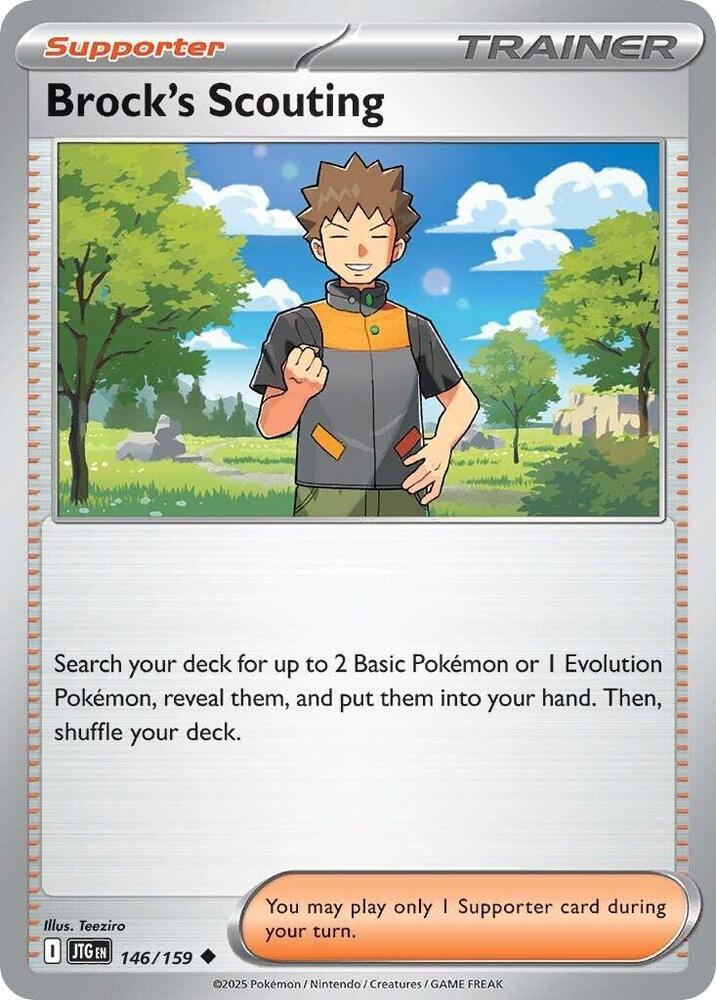 Brock's Scouting REV HOLO 146/159 Journey Together (JTG)