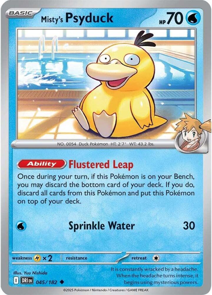 Misty's Psyduck 045/182 Destined Rivals (DRI)