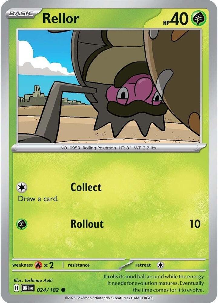 Rellor Reverse Holo 024/182 Destined Rivals (DRI)