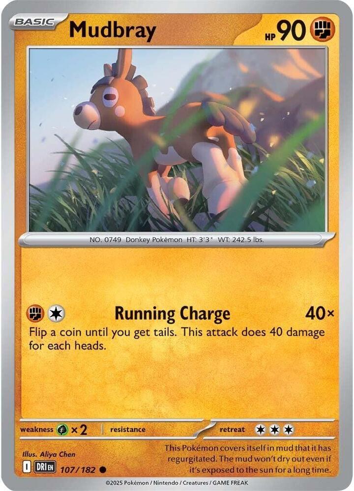 Mudbray Reverse HOLO 107/182 Destined Rivals (DRI)