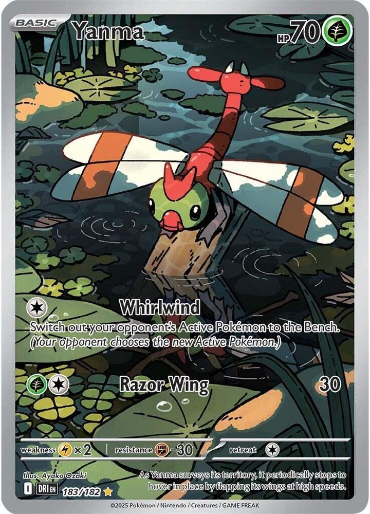 Yanma - 183/182 - SV10: Destined Rivals (DRI)