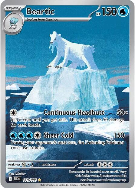 Beartic - 110/086 - SV: Black Bolt (BLK)