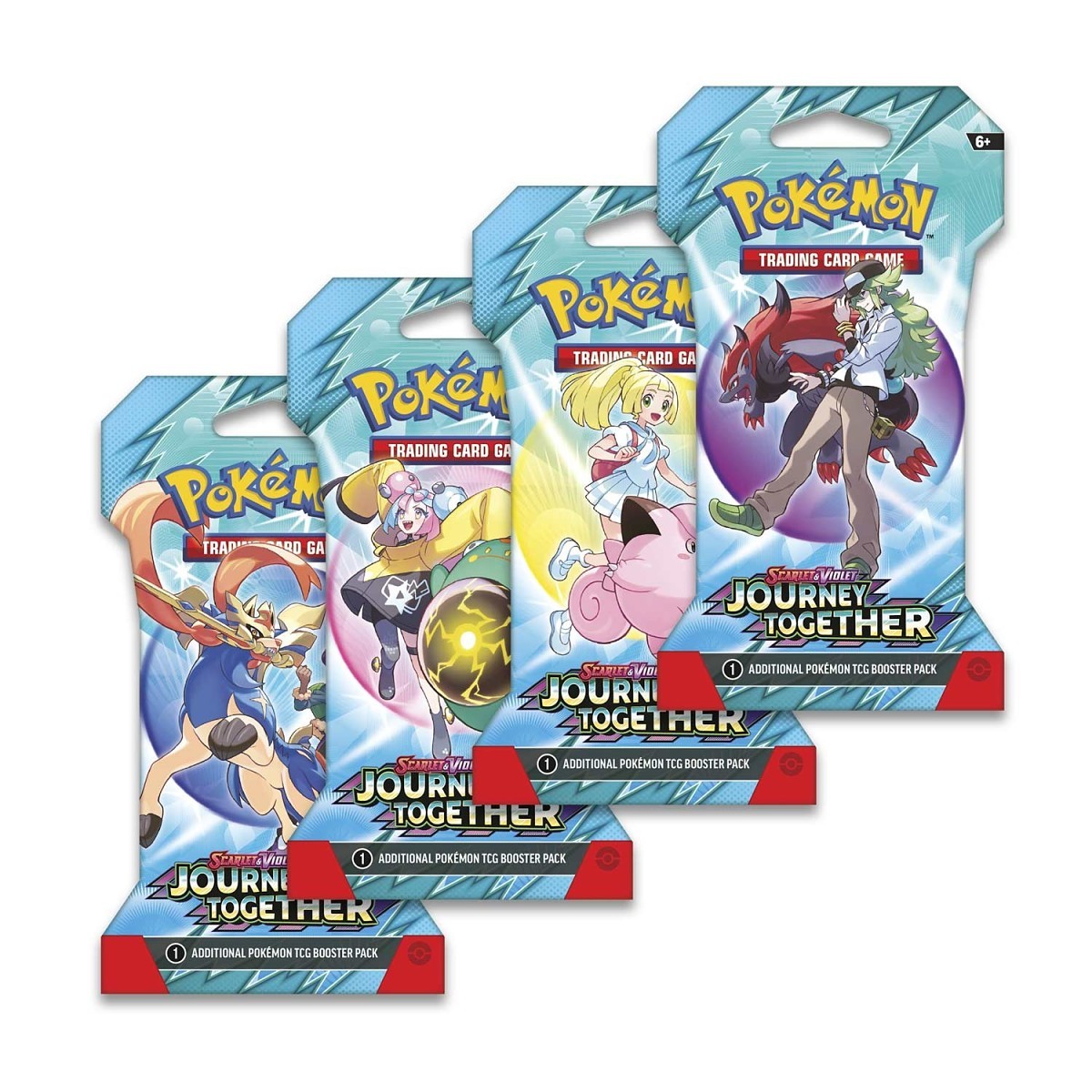 Pokémon Scarlet Violet Booster pack |Journey Together| NOT SLEEVED