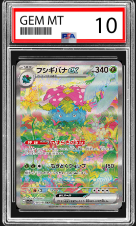 Venusaur ex (JP) 151 Special Art Rare 200/165 PSA 10
