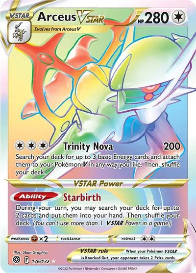 Arceus VSTAR 176/172 Brilliant Stars