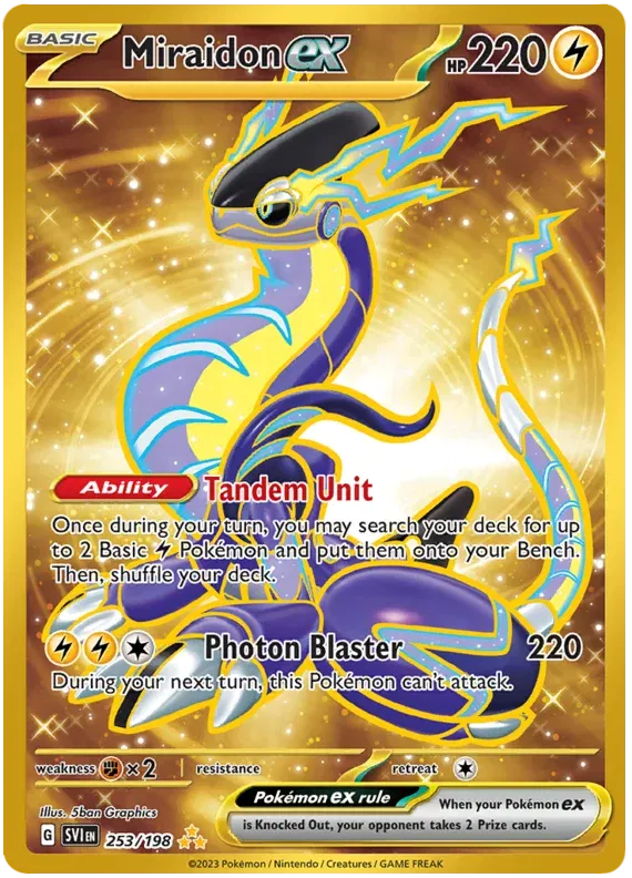 Miraidon ex - 253/198 - SV01: Scarlet & Violet Base Set (SVI)