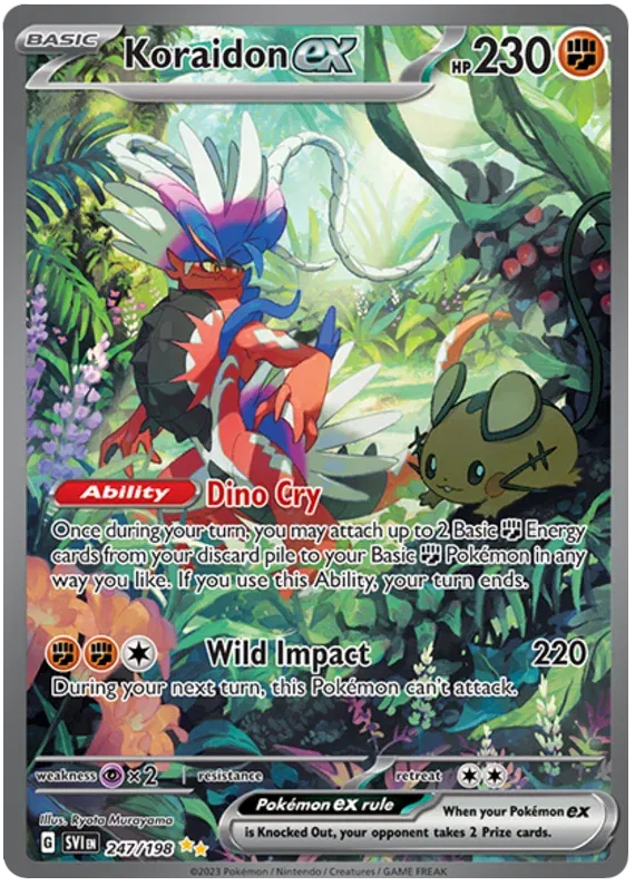 Koraidon ex - 247/198 - SV01: Scarlet & Violet Base Set (SVI)