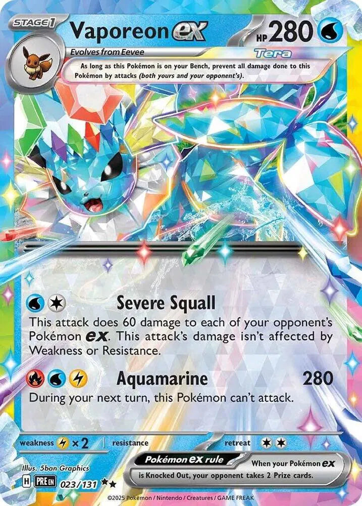 Prismatic Evolutions Double Rare • 023/131 Holofoil