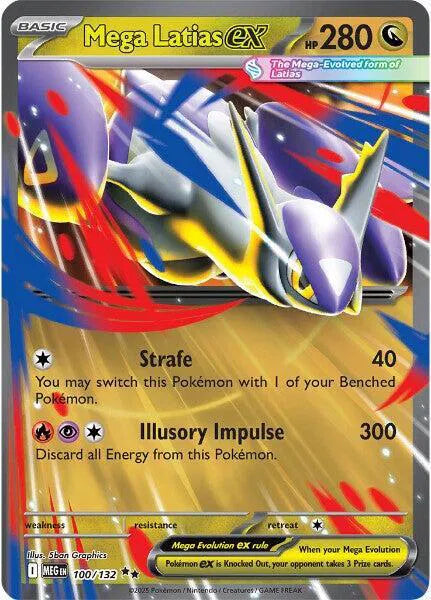 Mega Latias ex Mega Evolution Double Rare 100/132