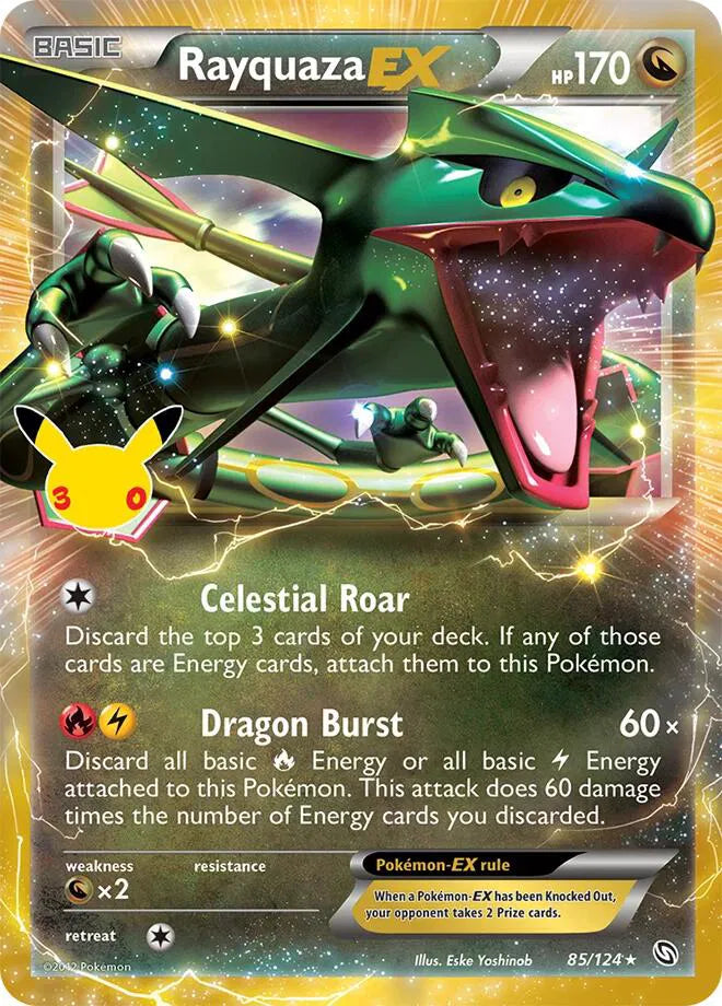 Rayquaza EX 30th Celebration: Classic Collection 85/124
