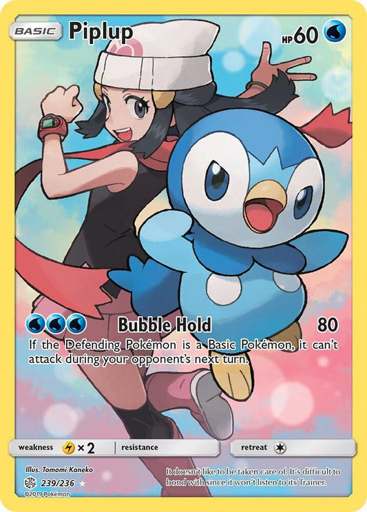 Piplup (Secret) 239/236- SM - Cosmic Eclipse (SM12)