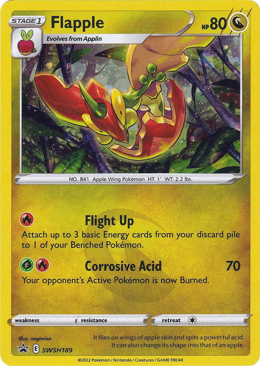 Flapple HOLO Sword & Shield Promo Cards (SWSD)