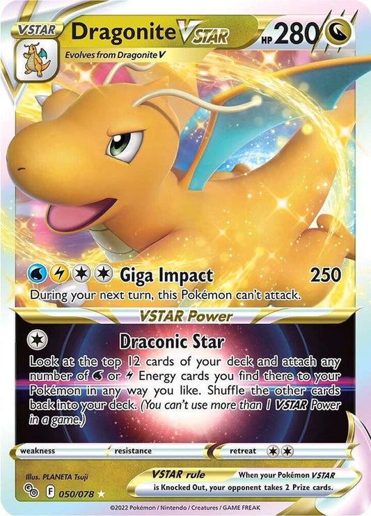 Dragonite VSTAR 050/078 Pokemon GO (PGO)