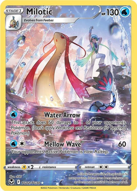 Milotic TG02/TG 30 silver tempest Trainer Gallery (SWSH12: TG)