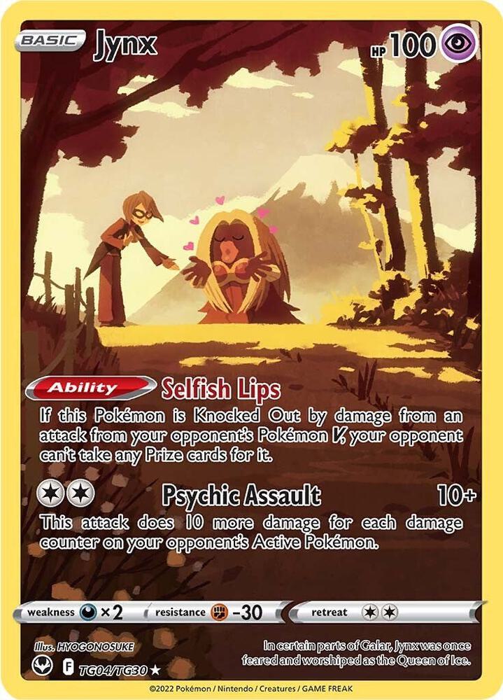 Jynx TG04/Tg30 Silver Tempest Trainer Gallery (SWSH12: TG)