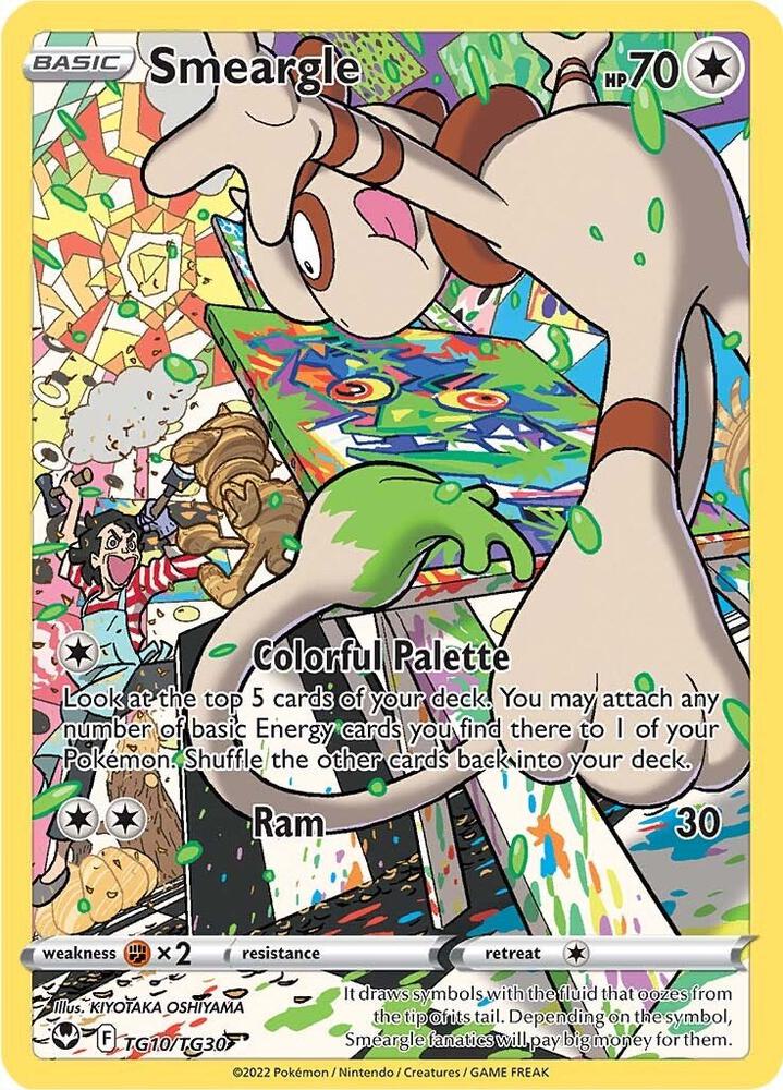 Smeargle TG10/TG 30 Silver Tempest Trainer Gallery (SWSH12: TG)