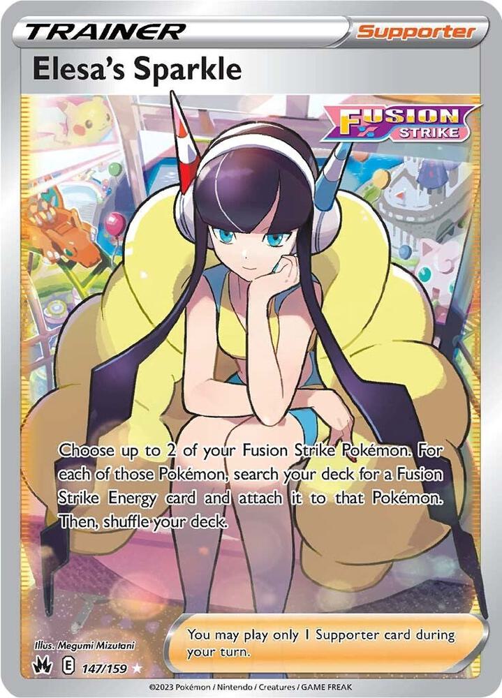 Elesa's Sparkle - 147/159 SWSH: Crown Zenith (CRZ)