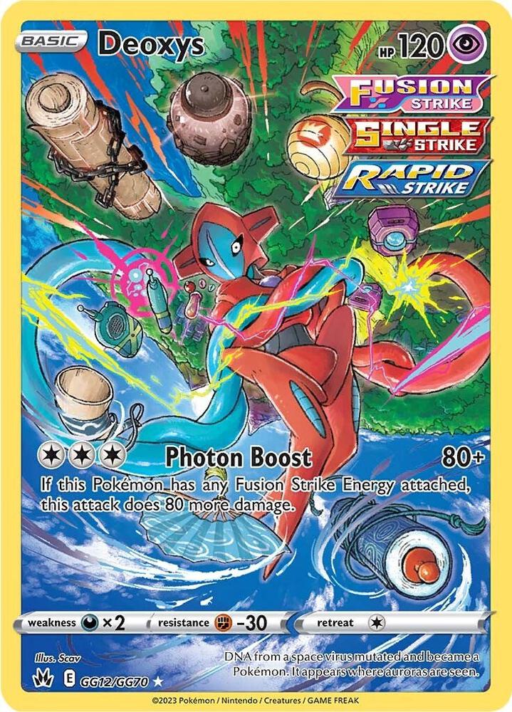 Deoxys GG17/GG70 Crown Zenith: Galarian Gallery (CRZ:GG)