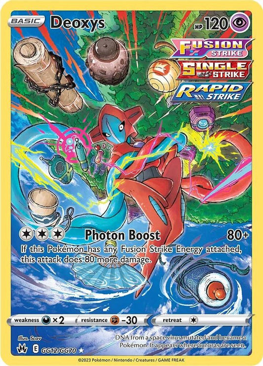 Deoxys GG17/GG70 Crown Zenith: Galarian Gallery (CRZ:GG)