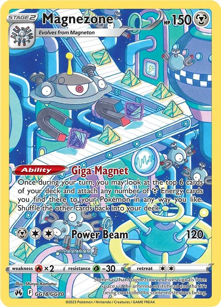 Magnezone GG18/GG70 Crown Zenith: Galarian Gallery (CRZ:GG)