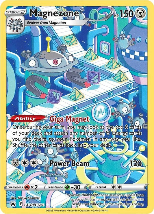 Magnezone GG18/GG70 Crown Zenith: Galarian Gallery (CRZ:GG)