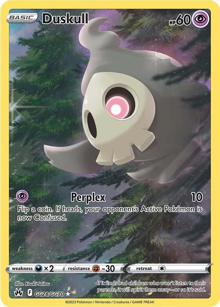 Duskull GG28/GG70 Crown Zenith: Galarian Gallery (CRZ:GG)