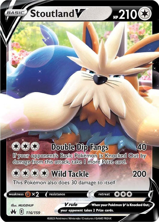 Stoutland V 116/159 Crown Zenith (CRZ)