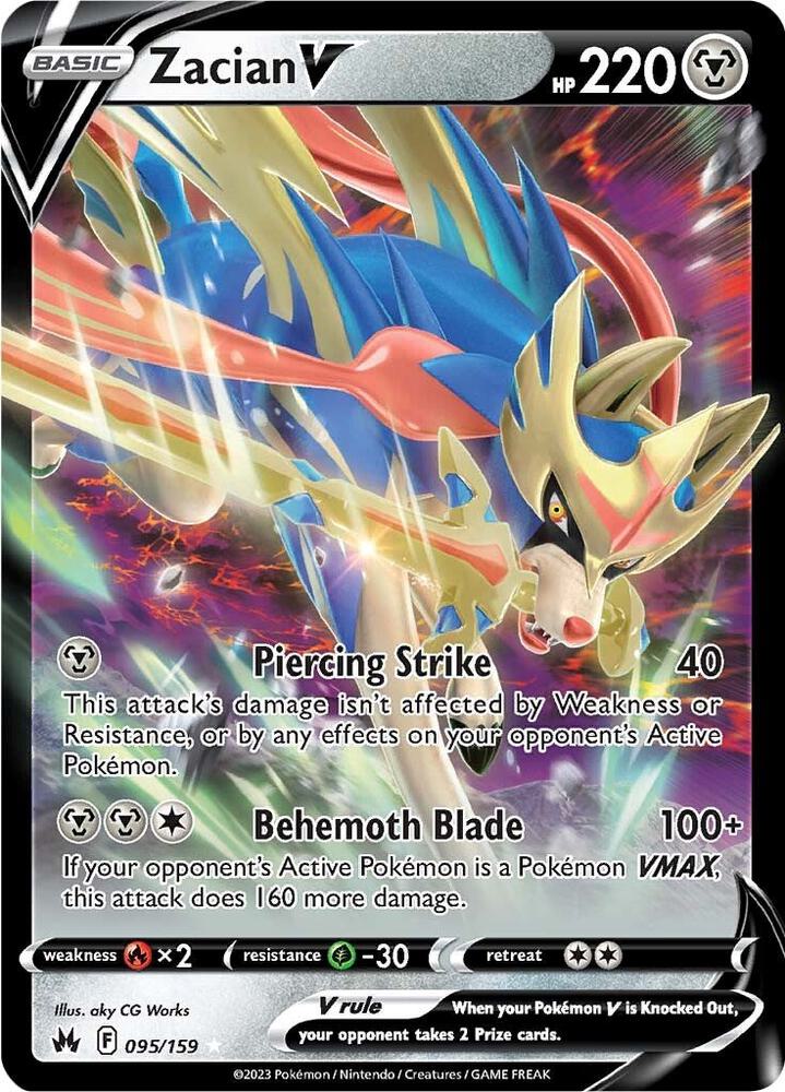 Zacian V 095/159 Crown Zenith (CRZ)