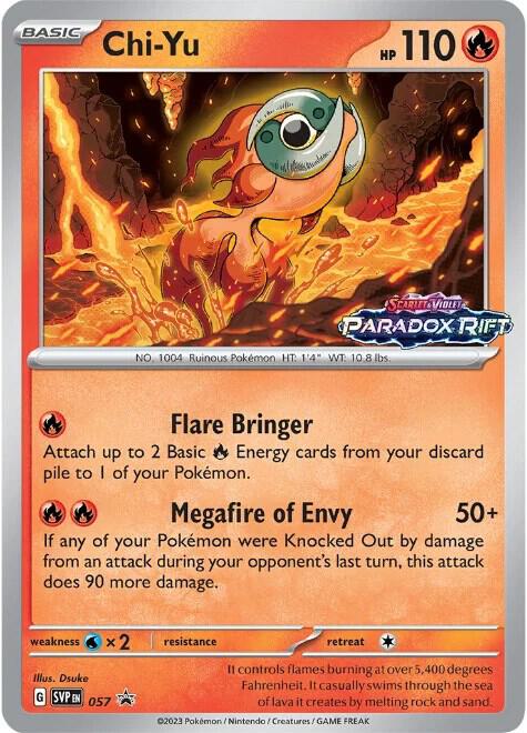 Chi-Yu - 057 (Prerelease)  Scarlet & Violet Promo Cards (SVP)