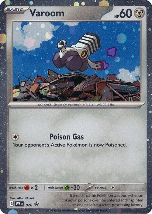 Varoom - 026 (Cosmos Holo) Scarlet & Violet Promo Cards (SVP)