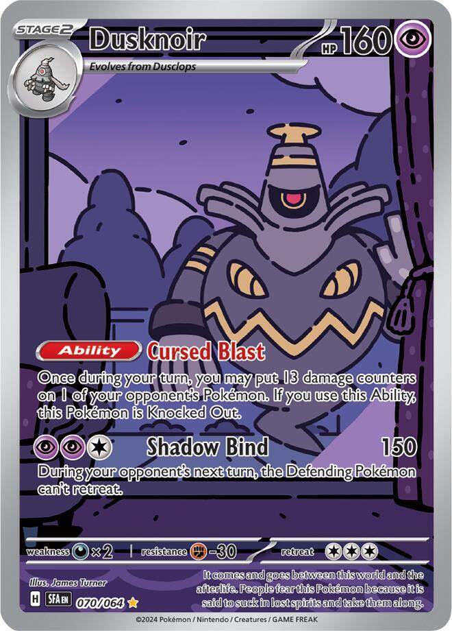 Dusknoir - 070/064 - Shrouded Fable (SFA)