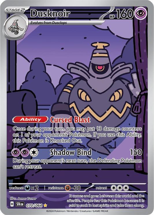 Dusknoir - 070/064 - Shrouded Fable (SFA)