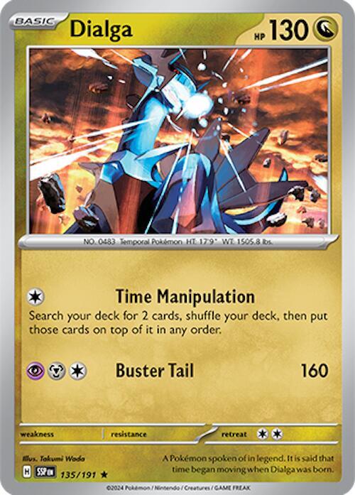 Dialga HOLO 135/191 Surging Sparks (SSP)
