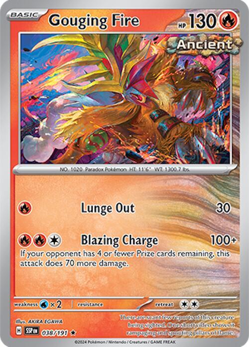 Gouging Fire HOLO 038/191 Surging Sparks (SSP)