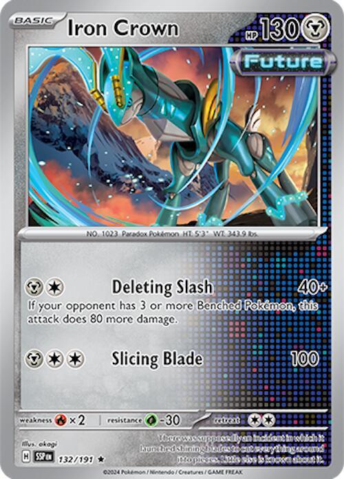 Iron Crown HOLO 132/191 Surging Sparks (SSP)