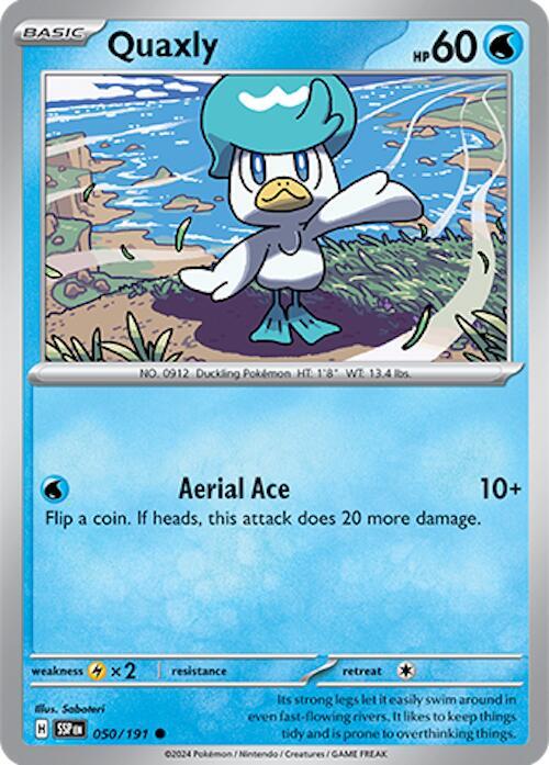 Quaxly REV HOLO 050/191 Surging Sparks (SSP)