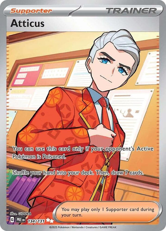 Atticus - 134/131 Prismatic Evolutions (PRE)