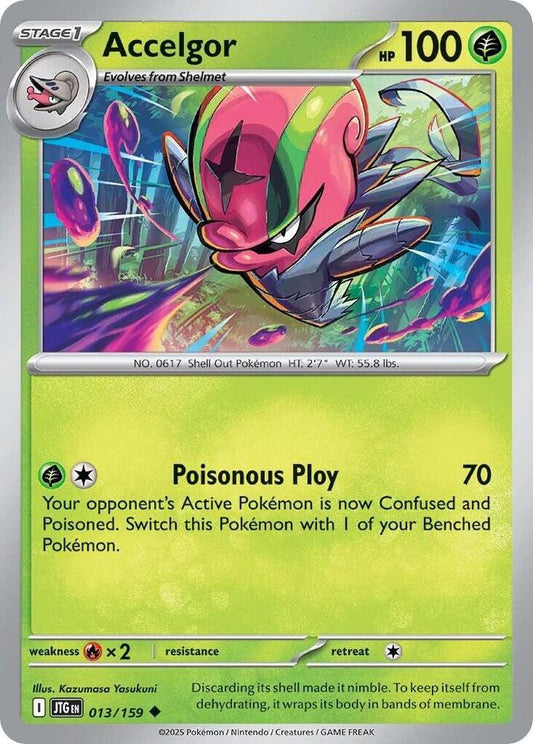 Accelgor REV HOLO 013/159 Journey Together (JTG)